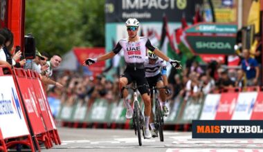Vuelta: Ayuso vence 12.ª etapa, João Almeida mantém segundo lugar
