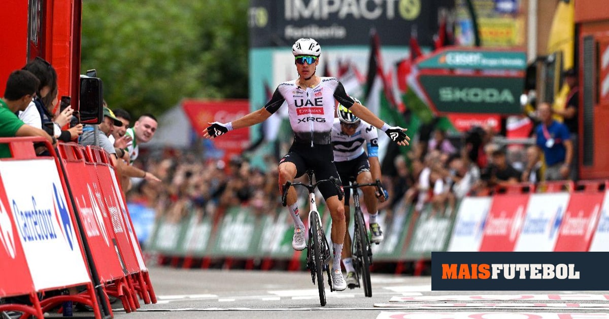 Vuelta: Ayuso vence 12.ª etapa, João Almeida mantém segundo lugar