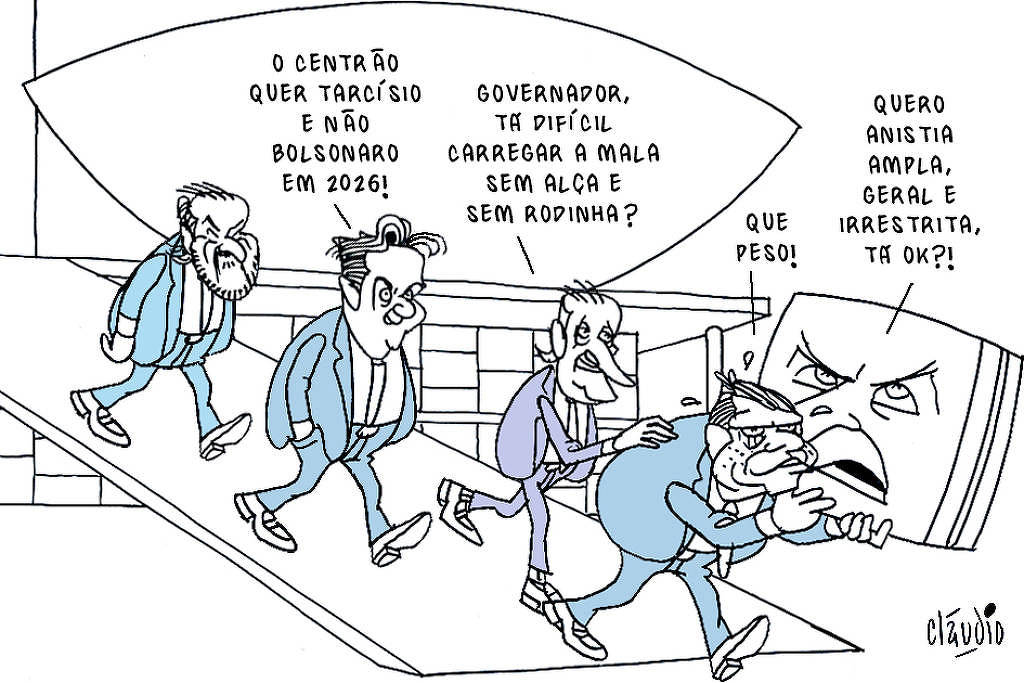 Opinião - Cláudio Hebdô: Bolsonaro, mala sem alça e sem rodinha - Folha de S.Paulo