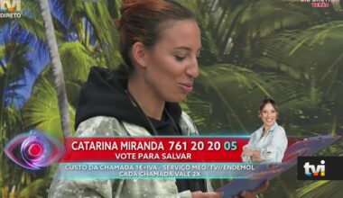 Catarina Miranda não esquece Daniela Ventura na reta final: «Cobra cuspideira» - Big Brother