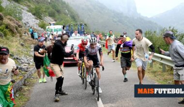 VÍDEO: o apoio incrível dos portugueses a João Almeida na subida ao Angliru