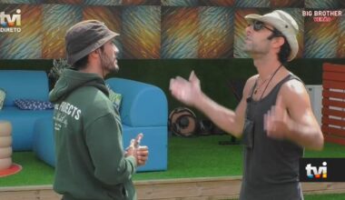 Ofensas e 'empurrões'! Afonso e Viriato atingem limite: «Estás a fazer-me peito, não te estiques» - Big Brother