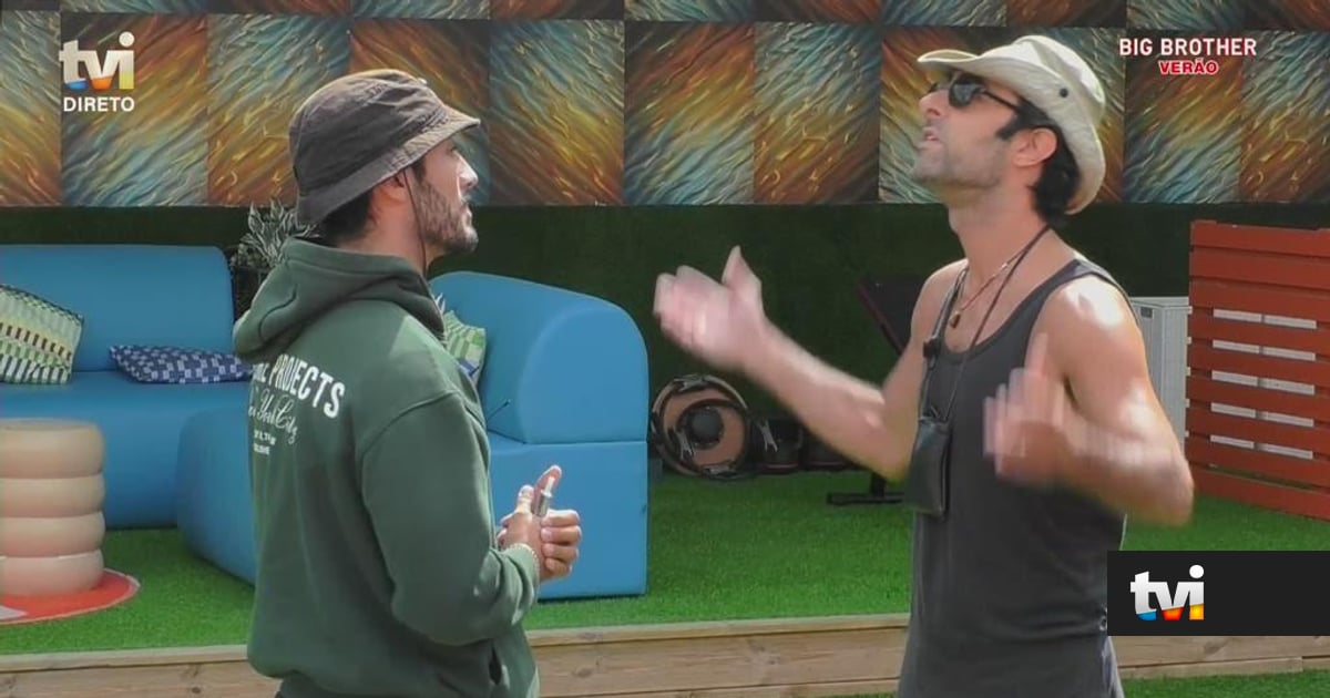 Ofensas e 'empurrões'! Afonso e Viriato atingem limite: «Estás a fazer-me peito, não te estiques» - Big Brother