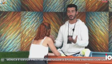 Afonso perde a paciência com Miranda: «Estás apaixonada, apaixona-te pela parede» - Notícias de hoje
