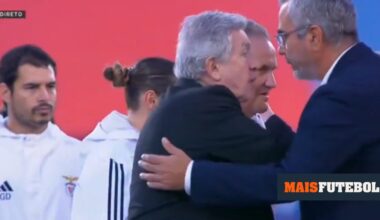 VÍDEO: dirigentes do Benfica desentendem-se após a Supertaça feminina