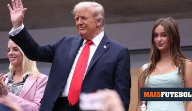 Ténis: final do US Open atrasa devido à presença de Donald Trump