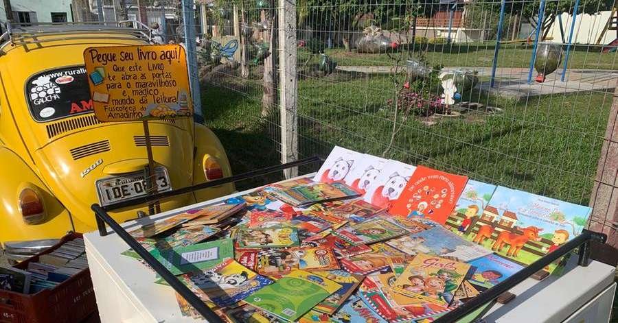 Projeto de São Lourenço do Sul procura doadores de livros para estudantes
