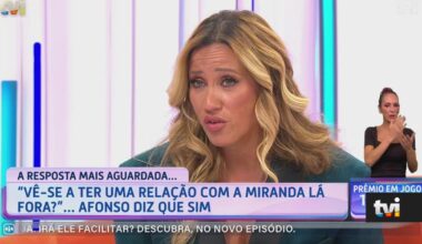 Bruna esclarece relação prévia com Catarina Miranda: «Não sou traidora de ninguém» - TVI