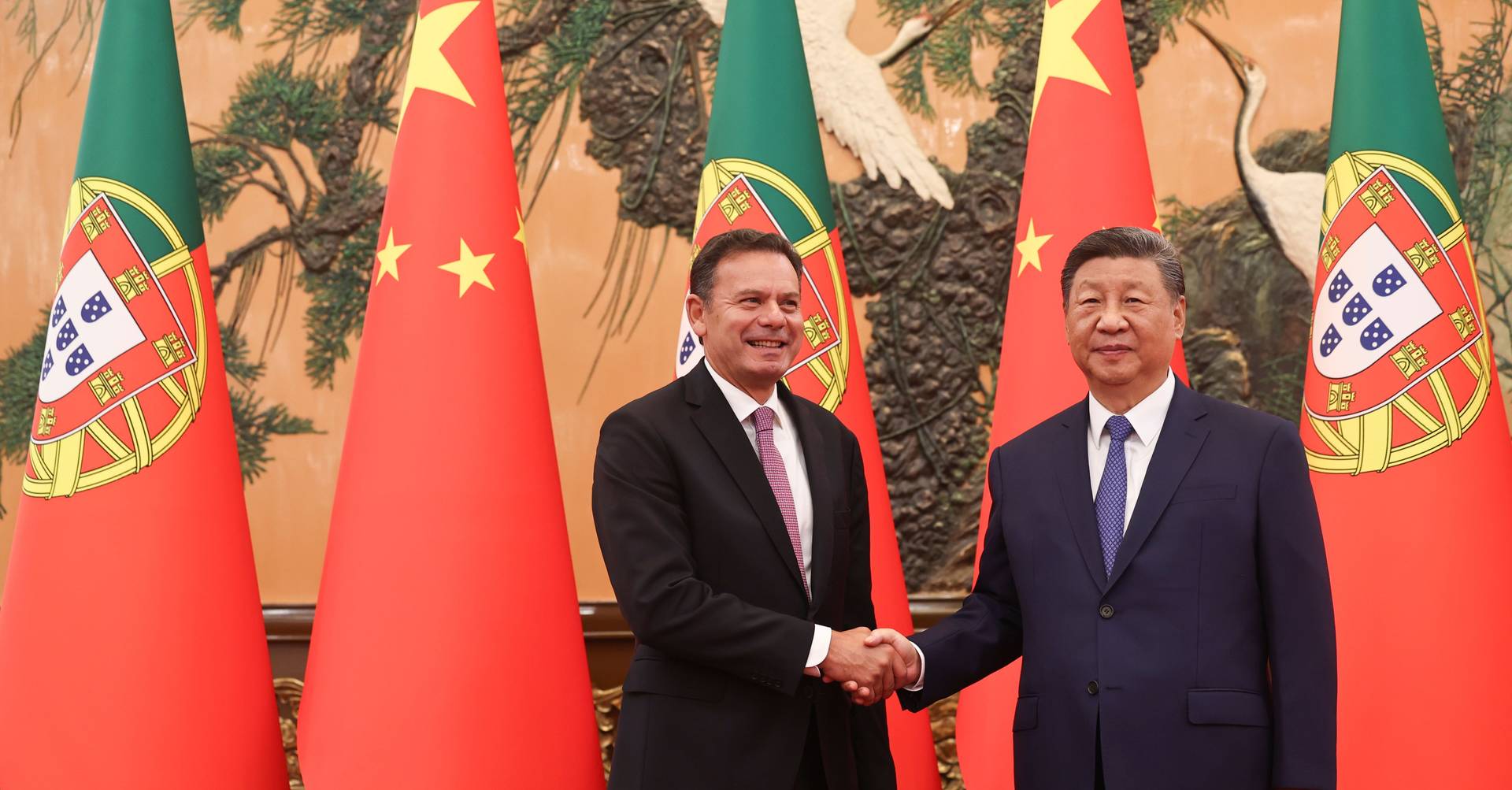 Montenegro na China: Xi elogia Guterres, Barroso e Costa, primeiro-ministro agradece apoio no tempo da troika