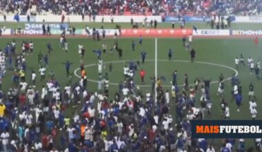 VÍDEO: Cabo Verde bate Camarões e adeptos festejam com invasão de campo