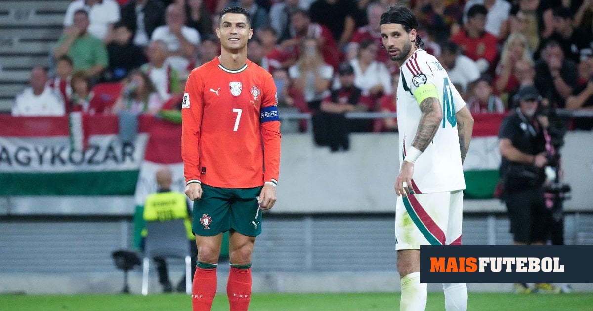Szoboszlai quis trocar de camisola com Ronaldo, mas ficou de «mãos a abanar»