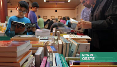 Feira solidária no Cadaval promove troca de alimentos por livros — New in Oeste