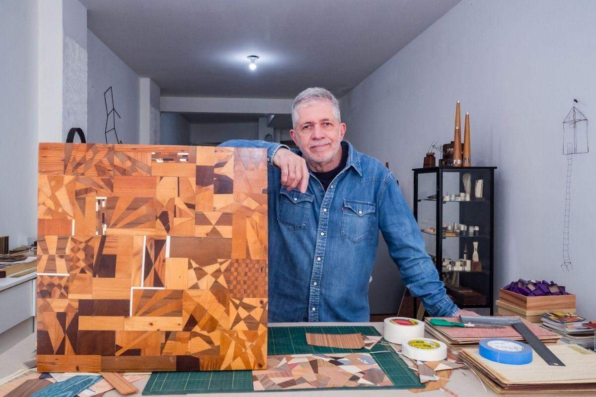 Pinacoteca em Santos exibe marchetaria inédita com obra de Danilo Blanco; veja dias e horários - A Tribuna