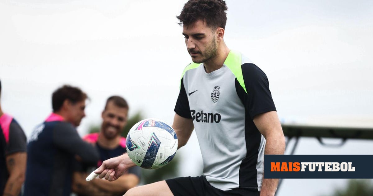 Treino do Sporting marcado pela estreia de Ioannidis em Alcochete