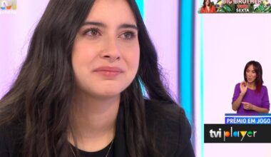 Com apenas 17 anos, Letícia emociona-se ao falar da falta de recursos para cuidar da mãe: «Há meses em que não há»