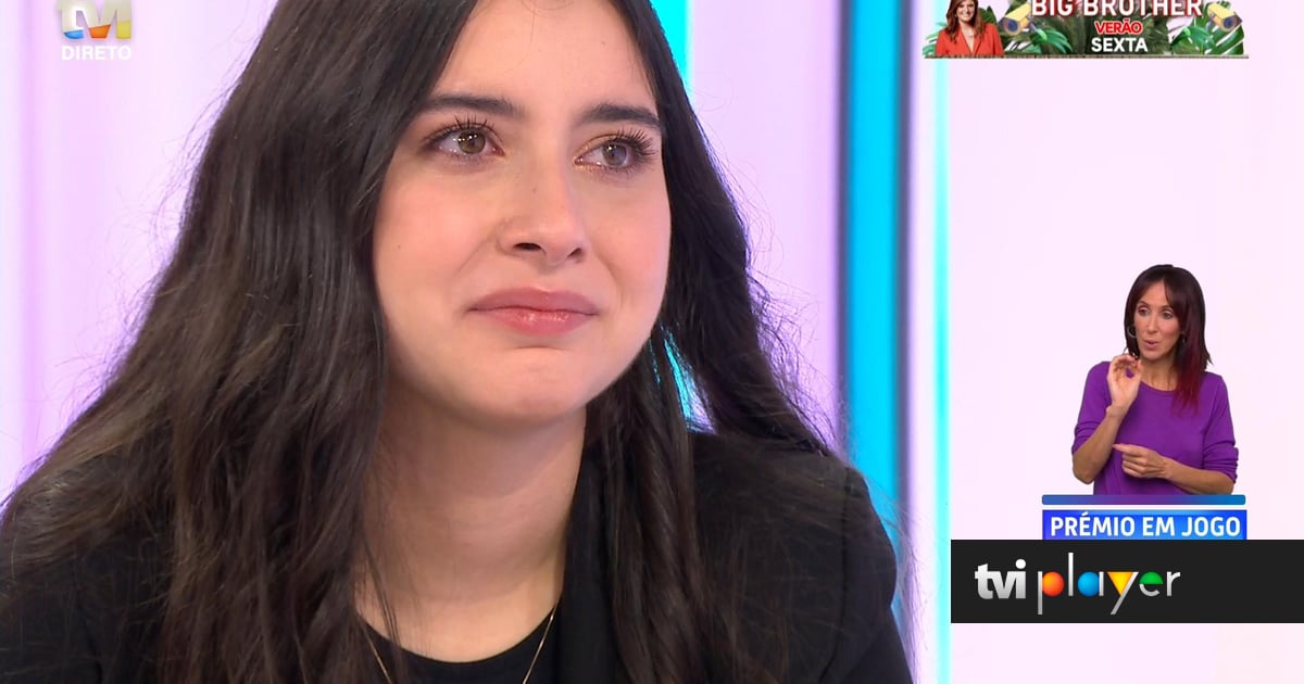 Com apenas 17 anos, Letícia emociona-se ao falar da falta de recursos para cuidar da mãe: «Há meses em que não há»