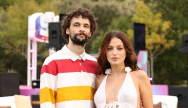 Grávida, Bruna Quintas exibe 'barrigão' na apresentação da nova grelha da SIC