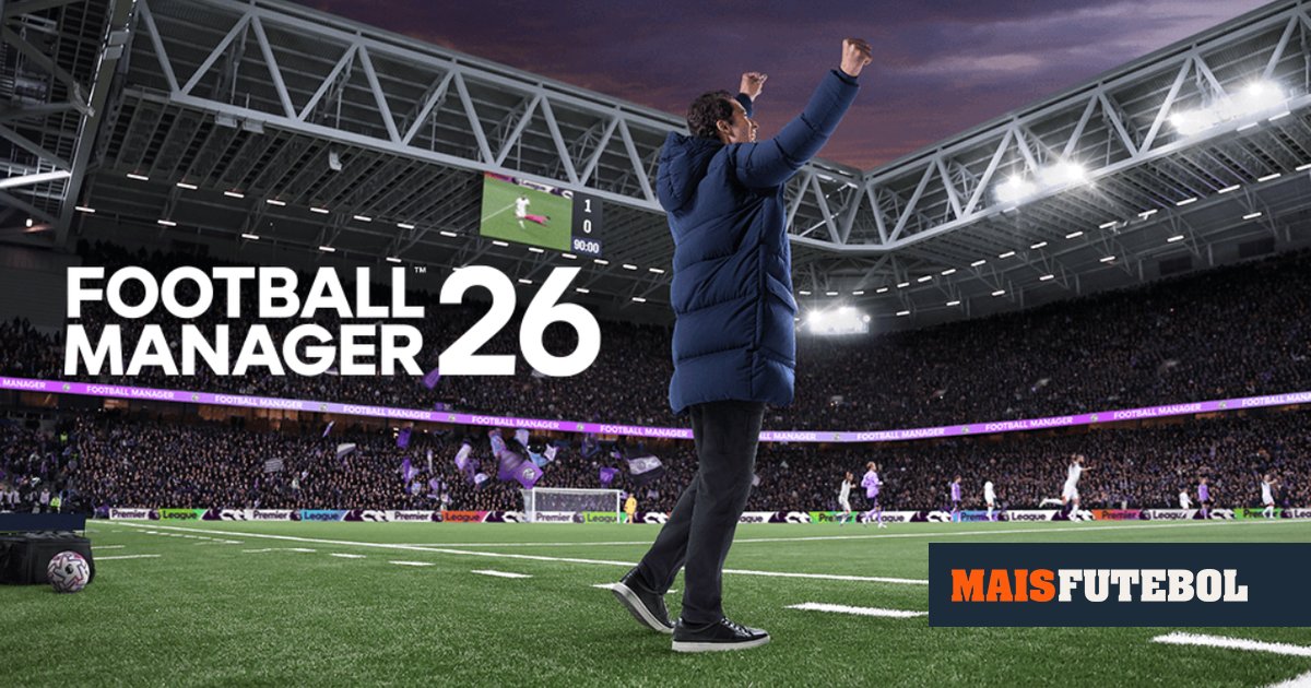 Football Manager 26 já tem data marcada para o lançamento oficial