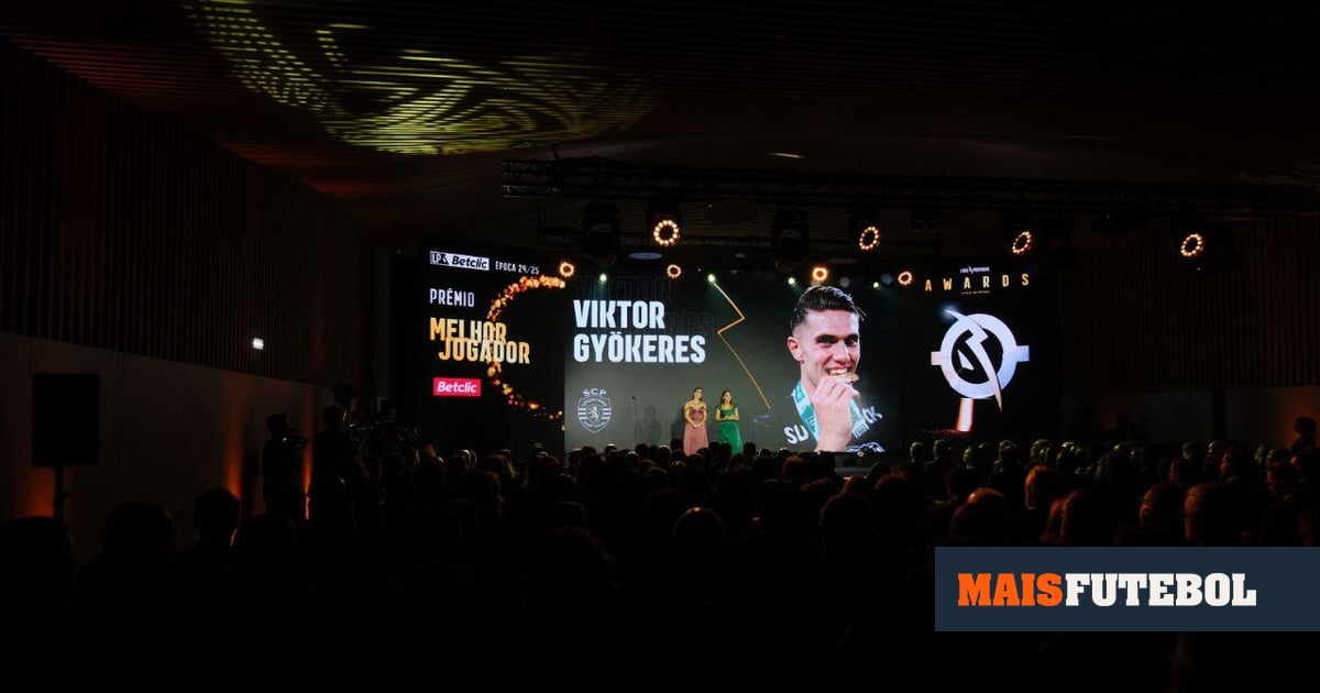 Gyökeres eleito o melhor jogador da Liga: «Adoro-vos a todos»