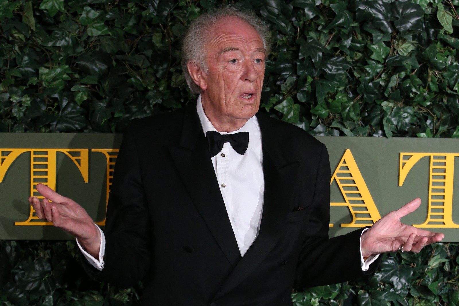 Michael Gambon (1940-2023) assumiu o papel de Dumbledore, que foi de Richard Harris, a partir de 'Harry Potter e a câmara secreta' — Foto: Daniel Leal / AFP