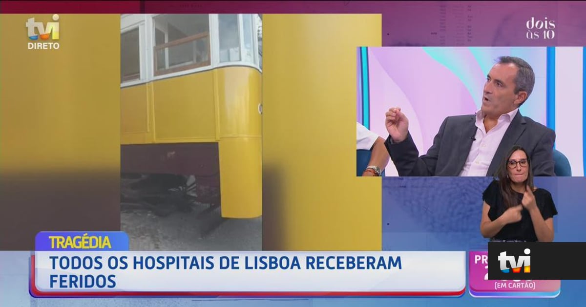 Elevador da Glória: O que fazem os profissionais de saúde perante uma tragédia como esta? - TVI