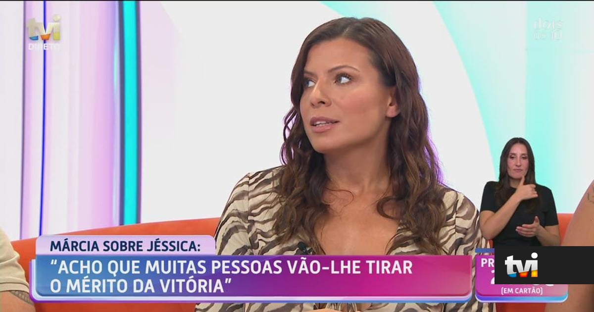 Marcia Soares sobre Jéssica Vieira: «Em casa estava a chorar com ela» - TVI