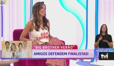 Maria Cerqueira Gomes revela que finalista do Big Brother Verão apoia: «Acho muito queridinha» - TVI