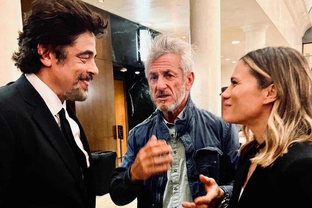 Sean Penn promove filme brasileiro 'Manas' em Los Angeles - 11/09/2025 - Mônica Bergamo