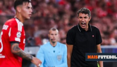 Benfica esclarece frase polémica de Lage