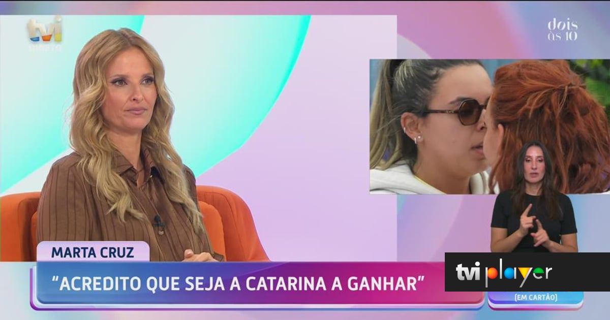 Cristina Ferreira sobre Miranda: «Se a Catarina não tivesse entrado, este Big Brother tinha sido outra coisa - TVI Player