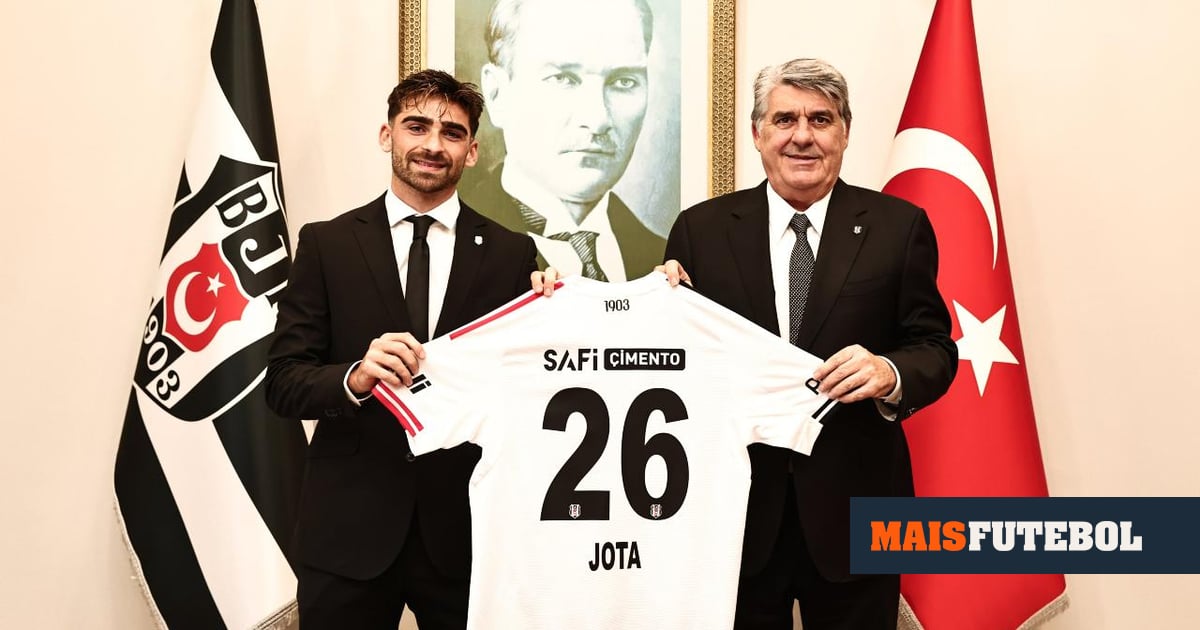 OFICIAL: Besiktas confirma contratação de Jota Silva