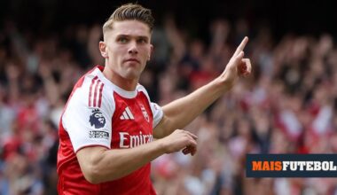 VÍDEO: Gyökeres marca e Zubimendi abre e fecha vitória do Arsenal