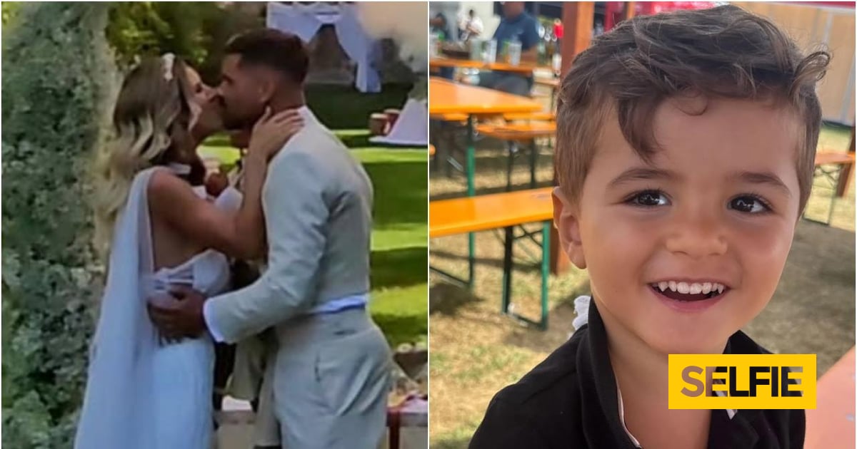 Casamento de Jéssica Antunes e Rui Pedro: Isaac assume papel importante... e as imagens são ternurentas!