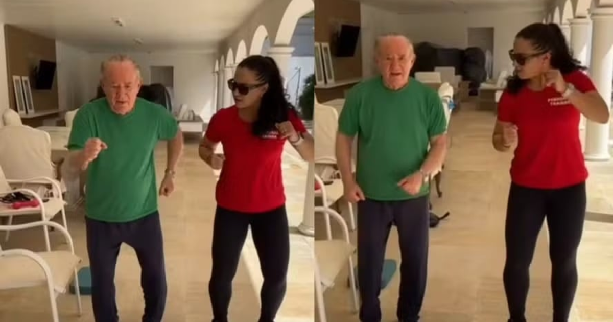 Após boato de que estaria em asilo, Renato Aragão surge dançando em vídeo