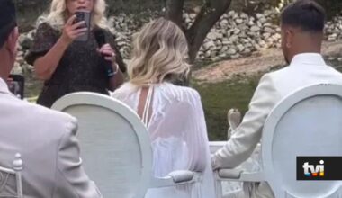 Jéssica Antunes e Rui Pedro Figueiredo já são casados: e quem os uniu não faltou à cerimónia - Big Brother