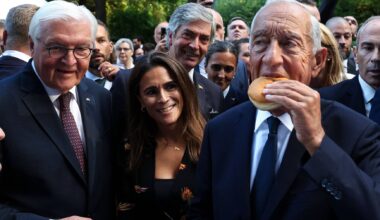 Marcelo preferiu Bolas de Berlim aos hambúrgueres na Festa dos Cidadãos