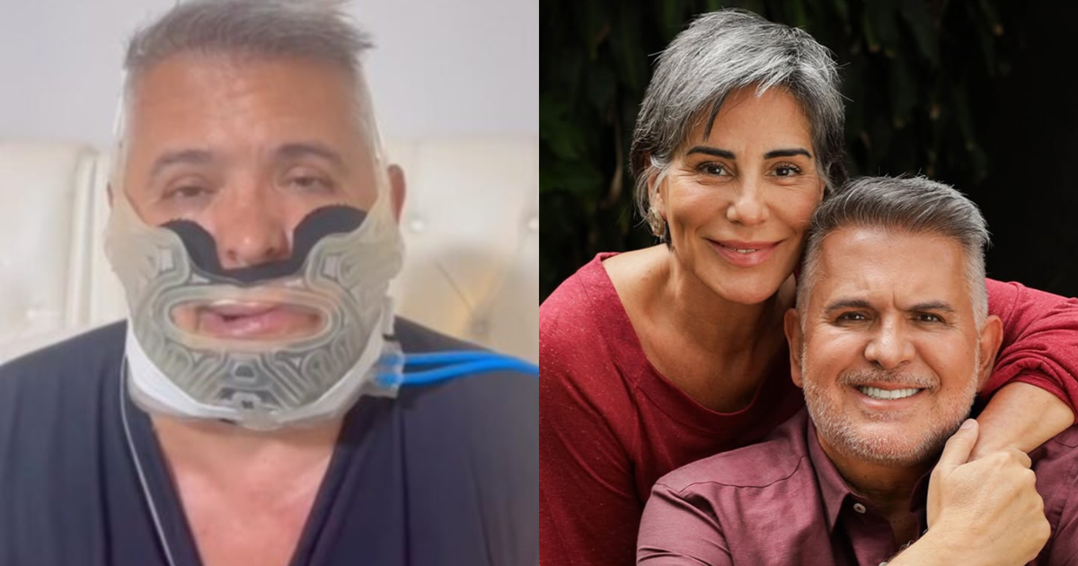 É grave? Marido de Gloria Pires passa por cirurgia delicada