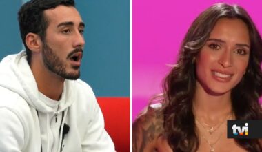 Afinal não são três, mas quatro: Nova concorrente do Secret Story já namorou com Afonso Leitão - Secret Story
