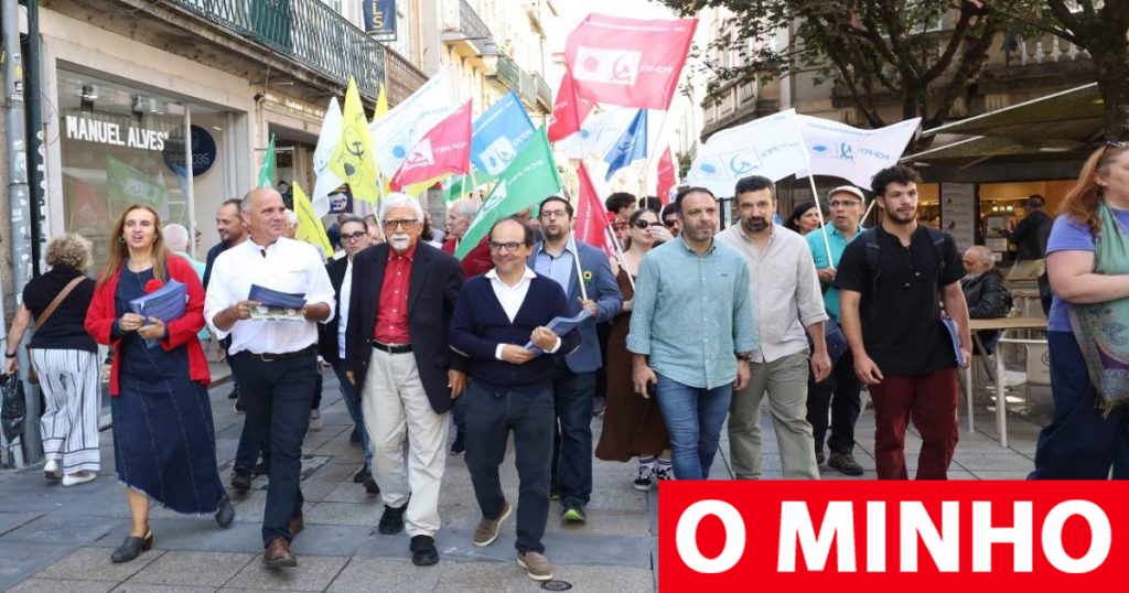 Paulo Raimundo: "Braga pode contar com a CDU" - O Minho