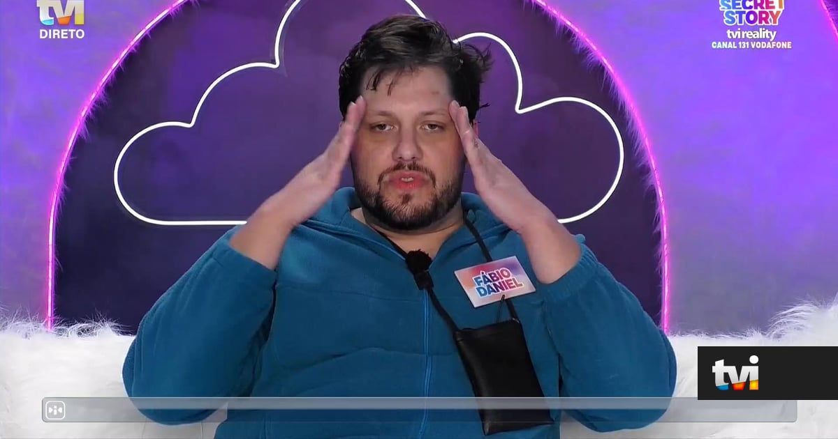 Fábio Daniel 'rasga' concorrente porque... este não para de falar das suas mudanças de visual - Secret Story