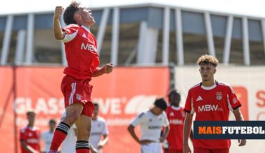 VÍDEOS: Benfica atropela o Qarabag por 7-1 na estreia na Youth League