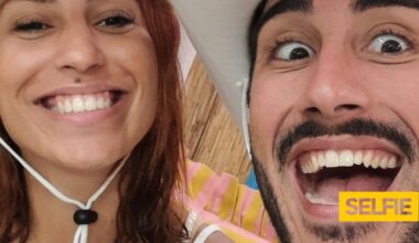 Ao lado de Afonso Leitão, Catarina Miranda encontra-se com conhecida comentadora: "Temos várias coisas em comum..."