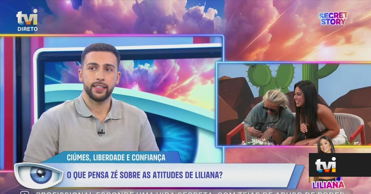 «Acho que este é o limite»: Zé reage sem tabus às imagens da noiva Liliana com Fábio - Secret Story