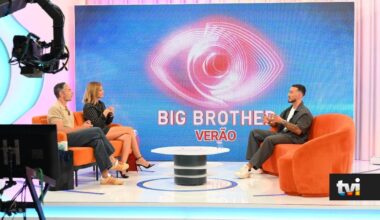 Não se viu na televisão, mas Catarina Miranda esteve nos bastidores durante entrevista de Afonso Leitão. Veja as imagens exclusivas - Dois às 10