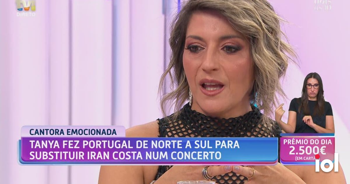Tanya desaba em lágrimas ao falar de Iran Costa: «Soube antes de toda a gente» - Notícias de hoje