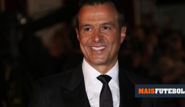 Benfica: Jorge Mendes junta-se a Rui Costa e a Mourinho no Seixal