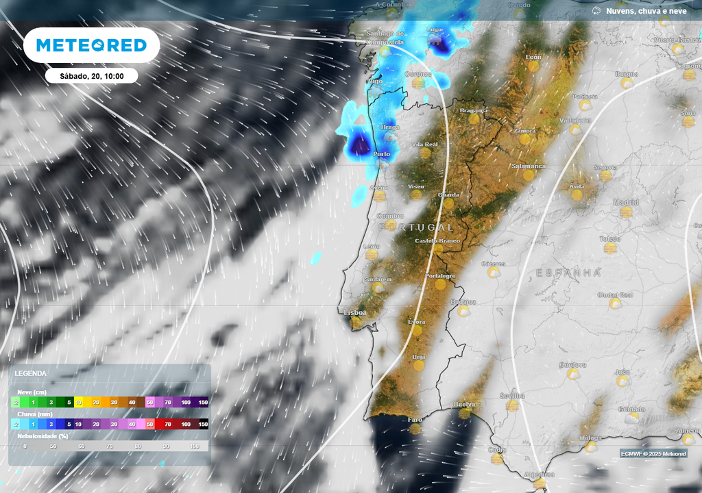 chuva Portugal