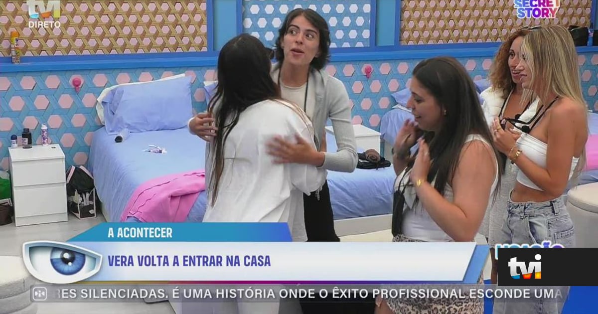 Surpresa! Vera regressa à casa e os concorrentes ficam em êxtase: Veja todas as reações - Secret Story