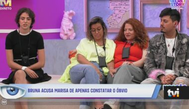 Bruna critica Marisa e dispara frase polémica - Secret Story