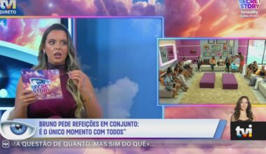 Jéssica Vieira fala da 'ex' de Afonso Leitão e Adriano Silva Martins provoca: «Vocês têm pontos em comum» - Secret Story